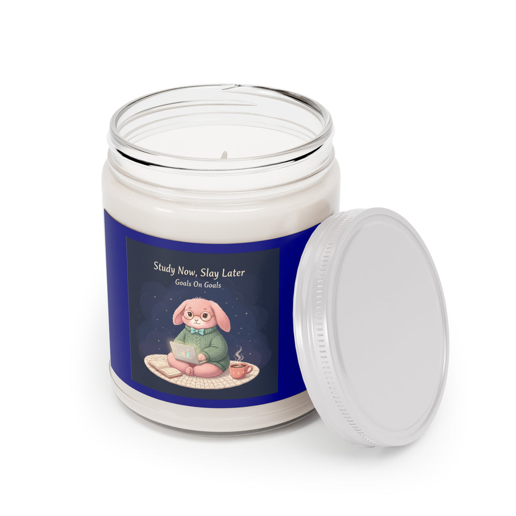 Rabbit Scented Candle – Study Now, Slay Later. Goals on Goals