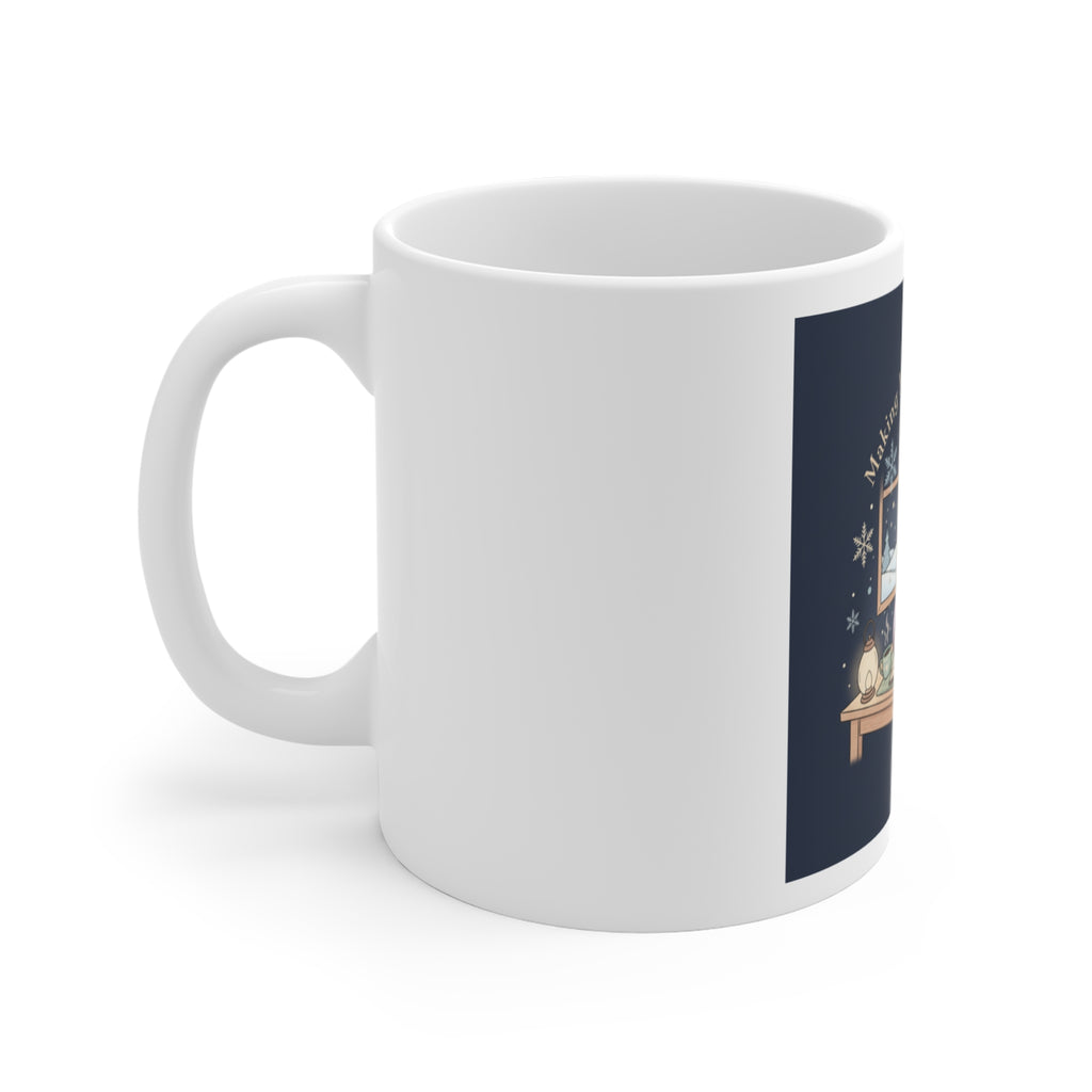 Bear Mug 11oz – Making My Dreams Happen
