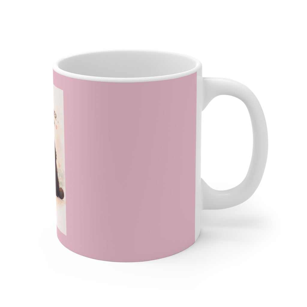 "YOU'RE NEVER TOO MUCH" Black Cat Mug | Trendy Gift for Her | Drinkware | KayKay Classics