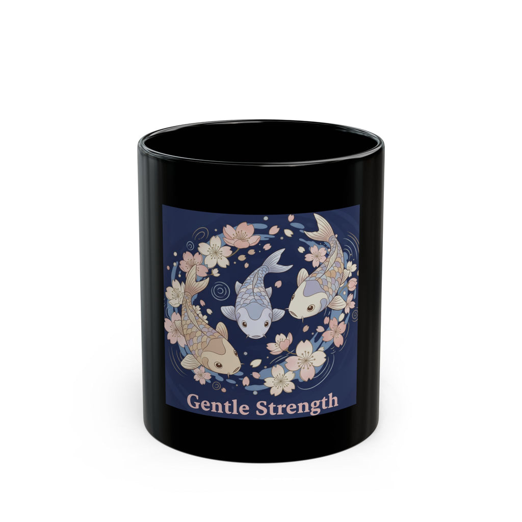 Bear Black Mug 11oz – Gentle Strength