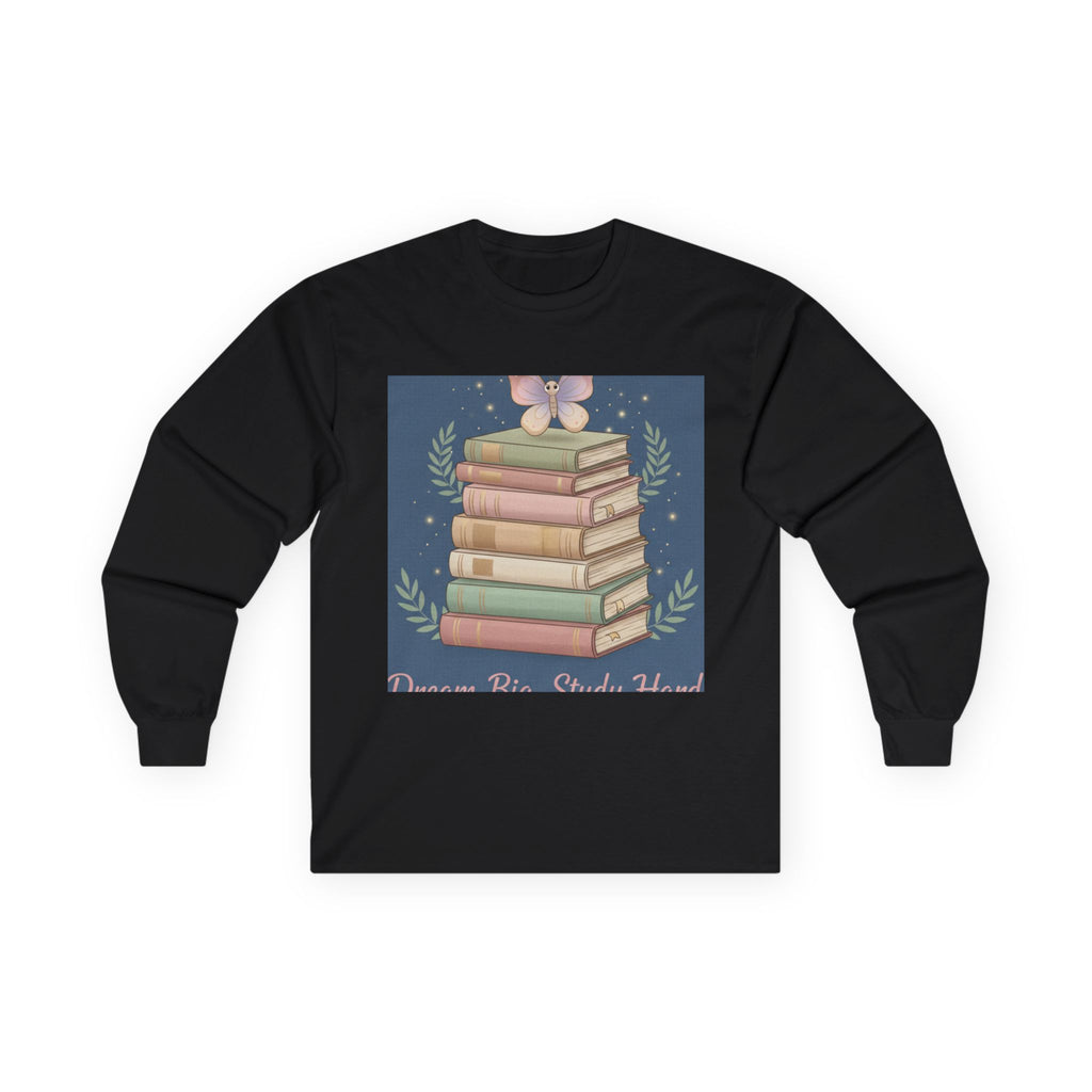 Butterfly Long Sleeve Tee – Dream Big Study Hard