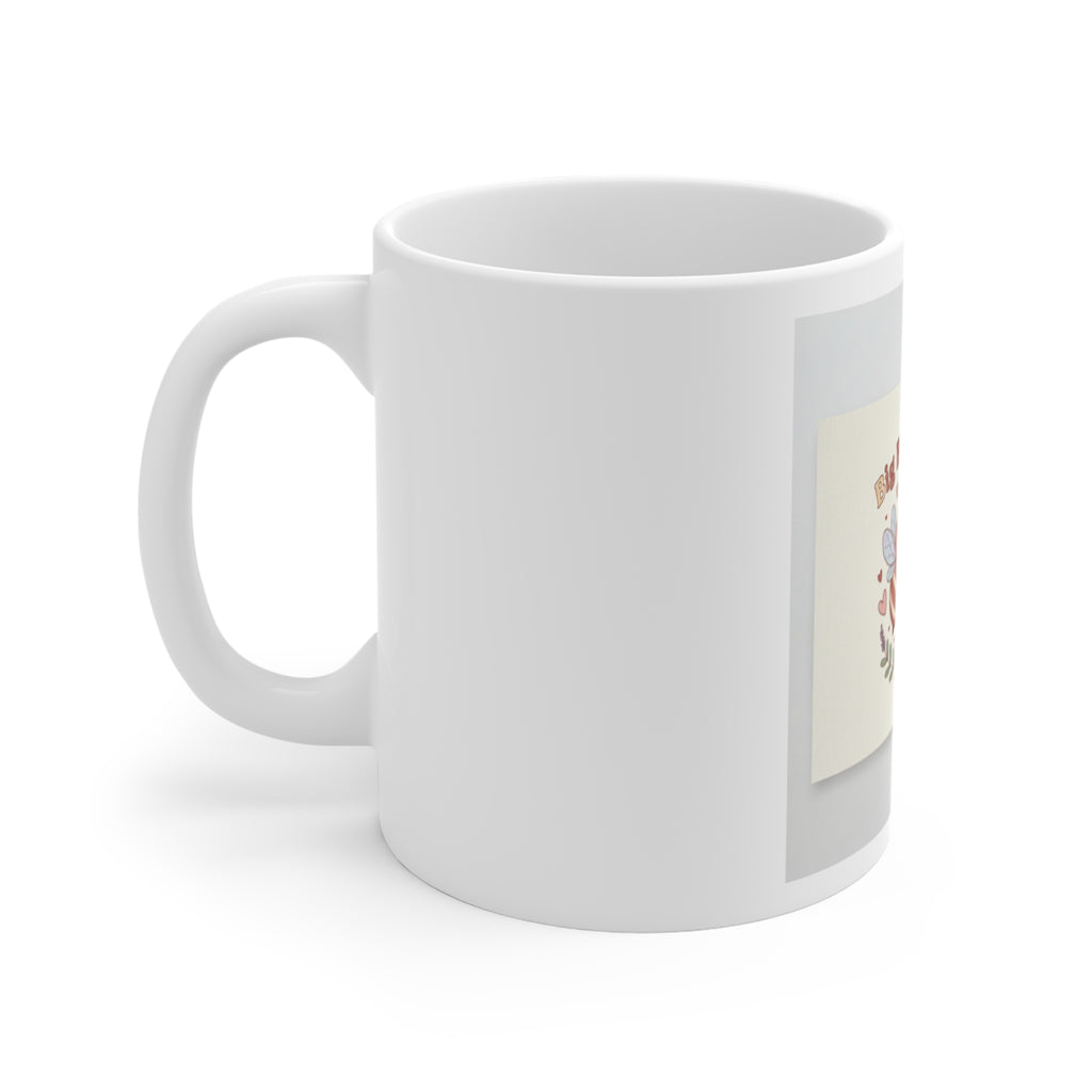 Big Brain Energy Bees Mug 11oz