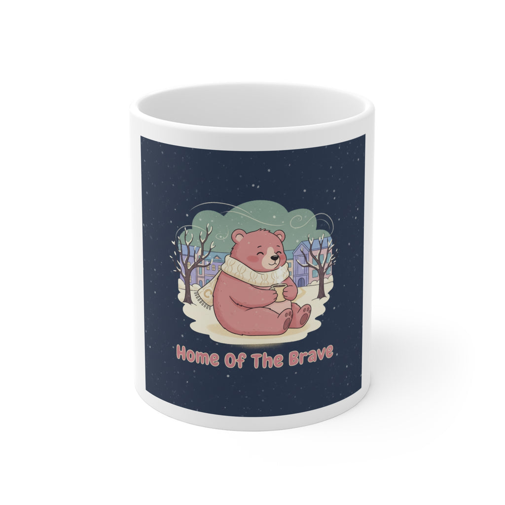 Bear Mug 11oz – Home of the Brave