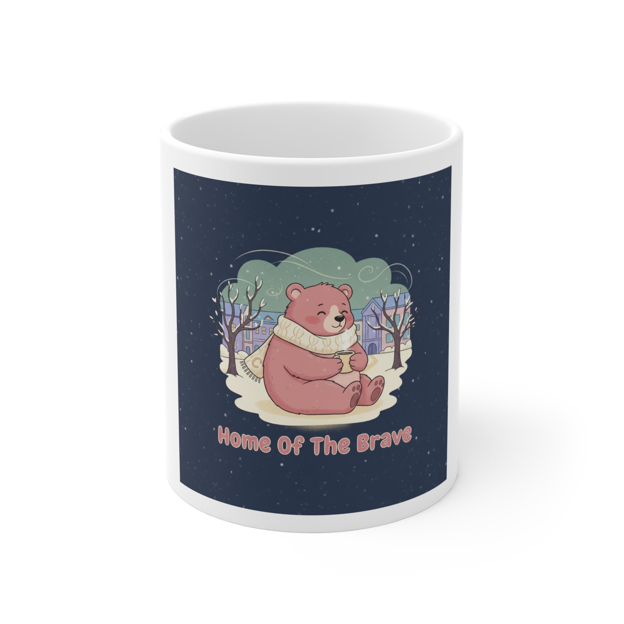 Bear Mug 11oz – Home of the Brave