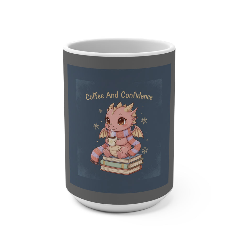 Dragon Mug 15oz – Coffee and Confidence