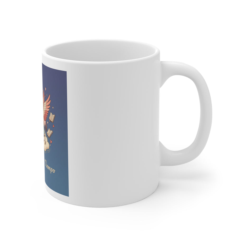 La Magia Toma Tiempo Flamingo Mug 11oz