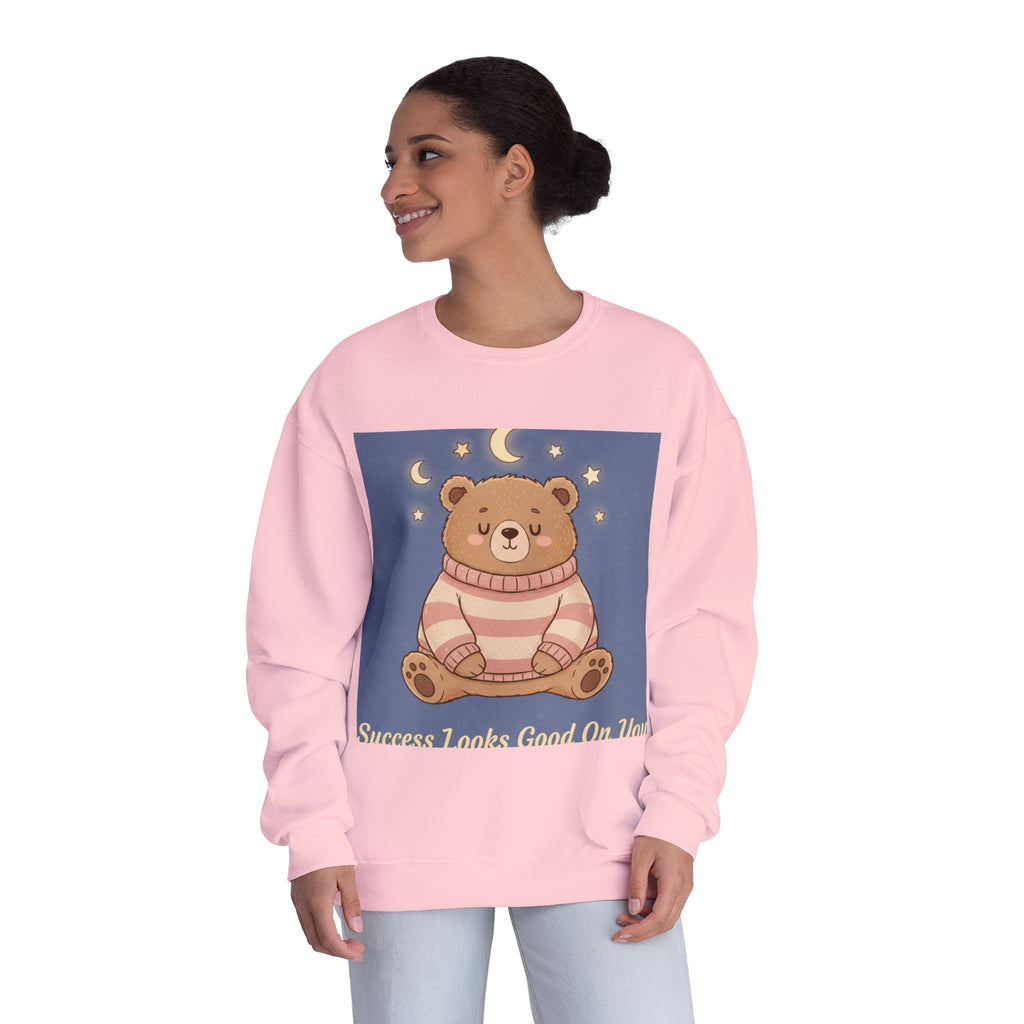 Bear Crewneck Sweatshirt – Success Looks Good on You