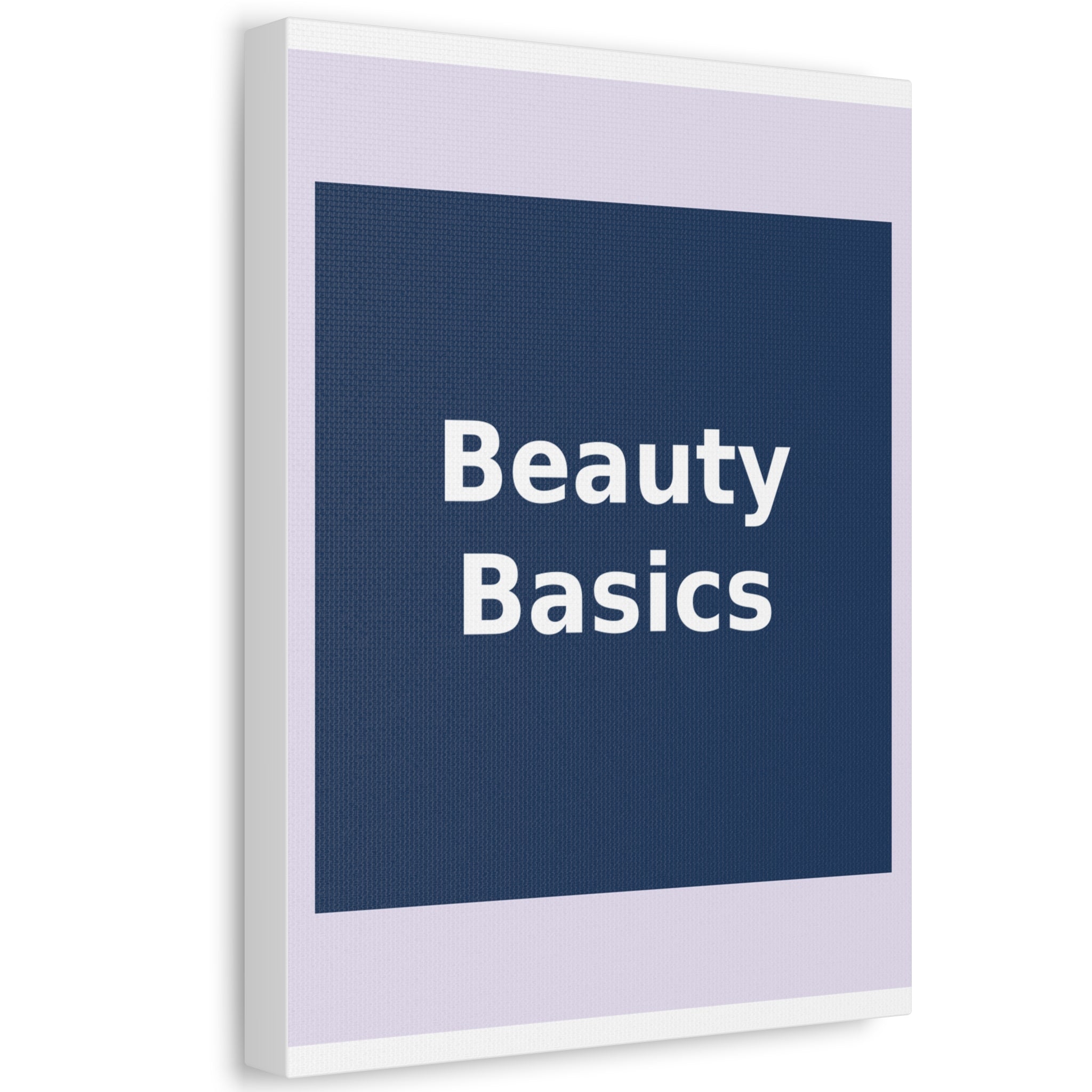"Beauty Basics" Black Cat Canvas | College Girl Gift | Fashion | KayKay Classics