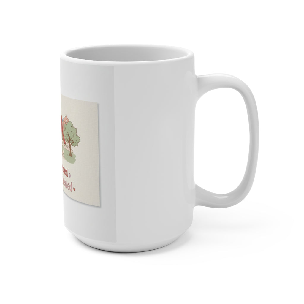Stressed Blessed And Coffee Obsessed Cardinal Mug 15oz