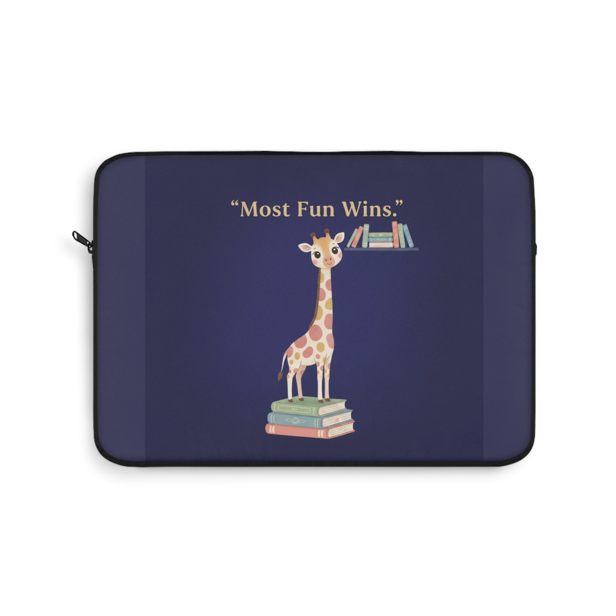 Giraffe Laptop Sleeve – Most Fun Wins