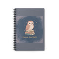 Owl Spiral Notebook – Grace and Grit