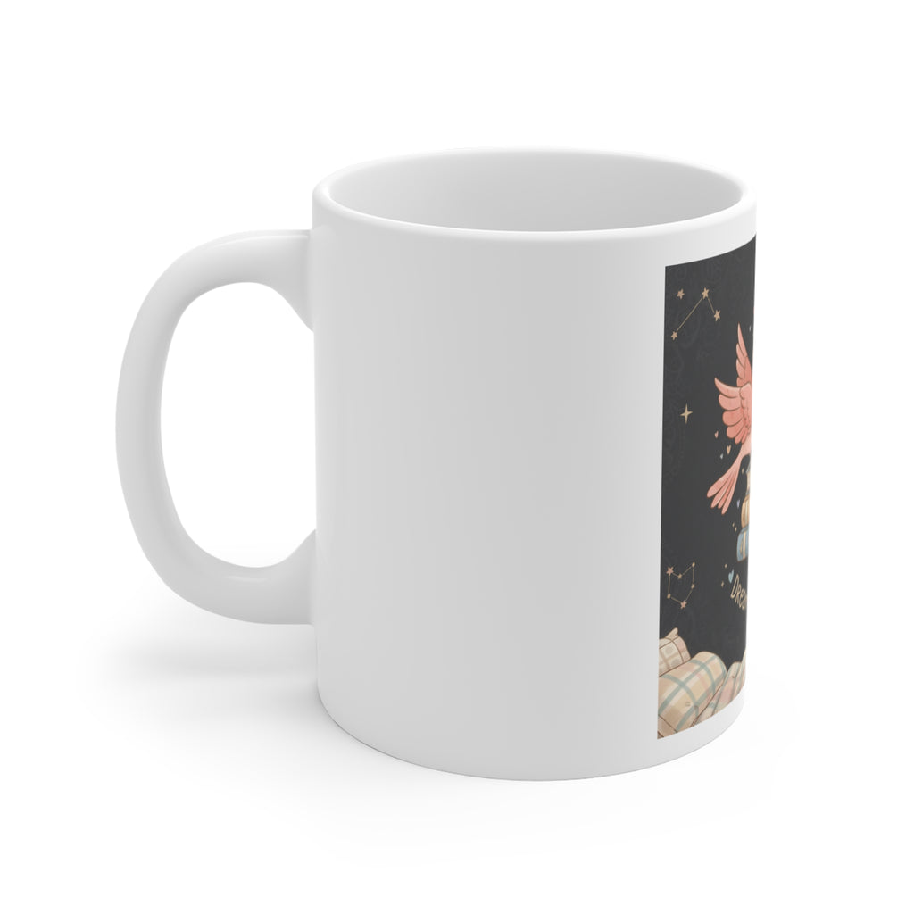 Dream Big, Study Hard Birds Mug 11oz
