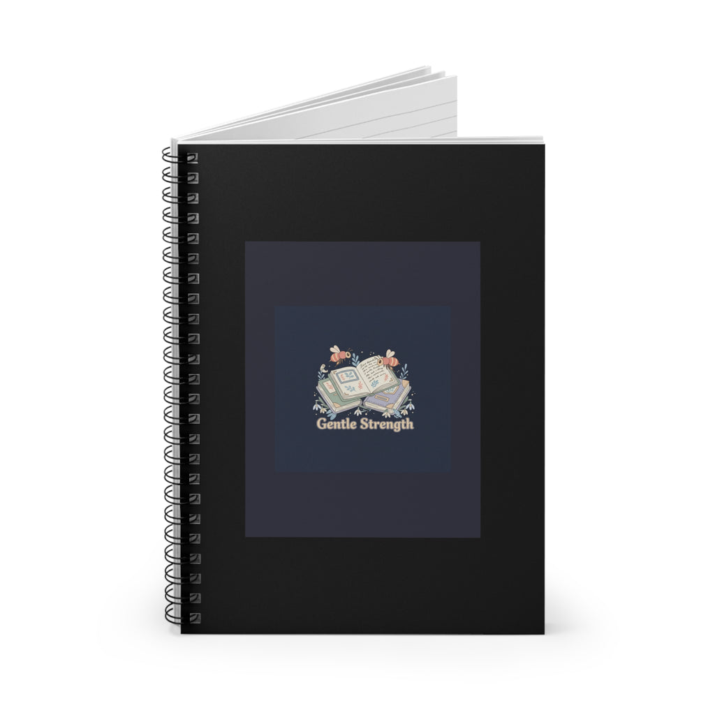 Gentle Strength Bees Spiral Notebook