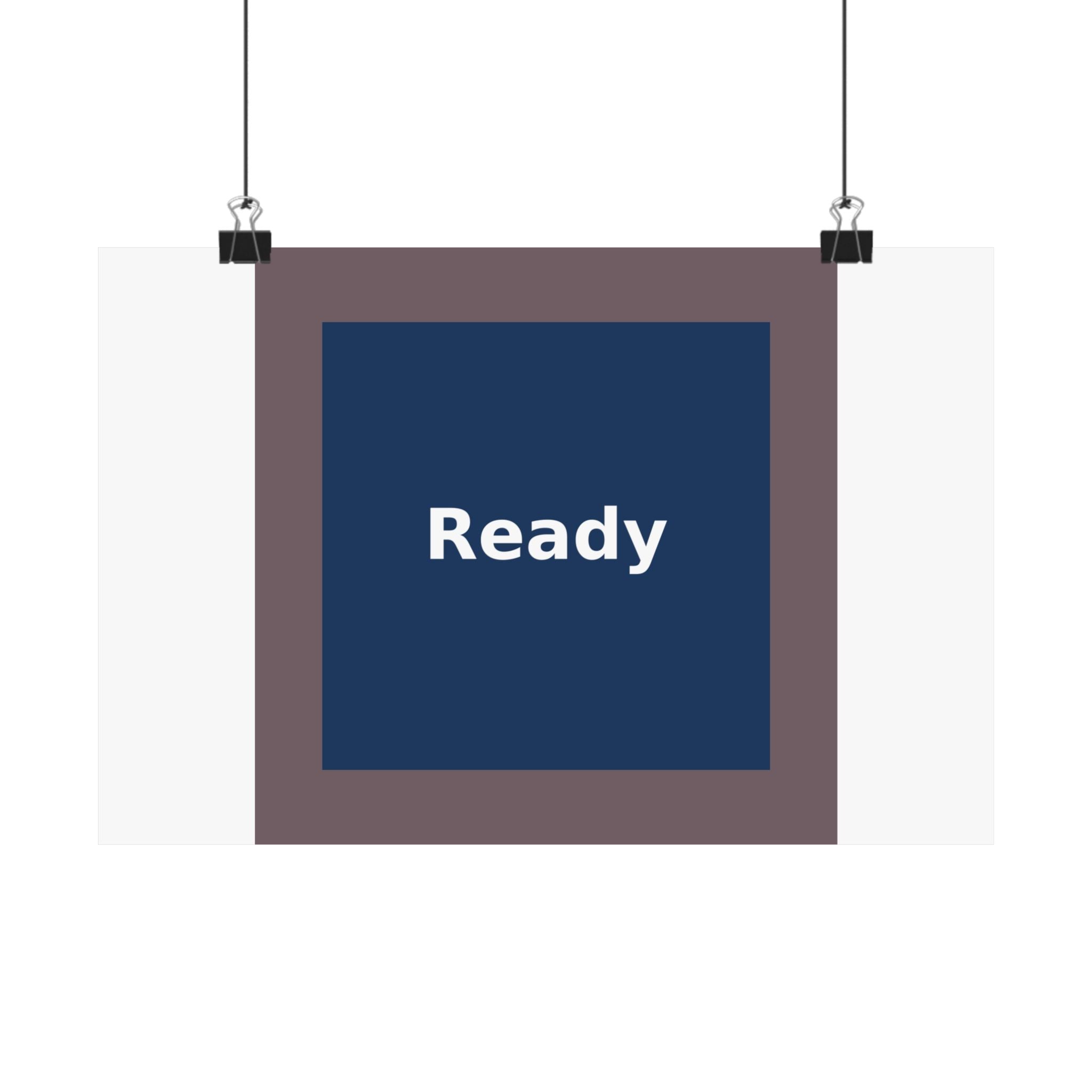 Ready - KayKay Poster