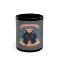 Cat Black Mug 11oz – Con Todo Mi Corazón