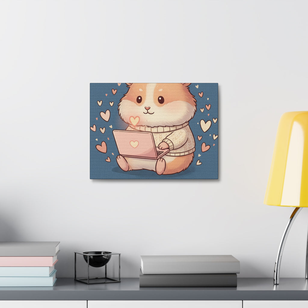 Hamster Canvas Print – Magic Takes Time