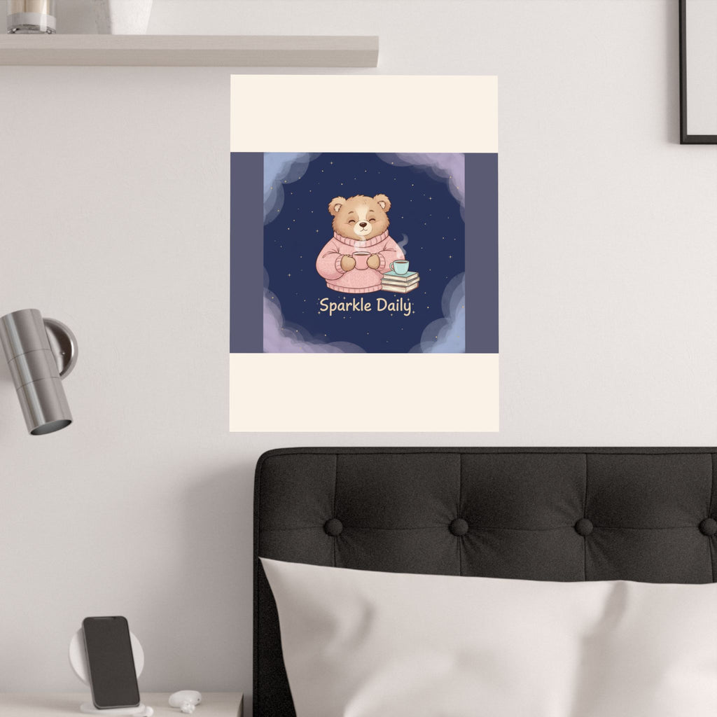 Bear Poster – Sparkle Daily