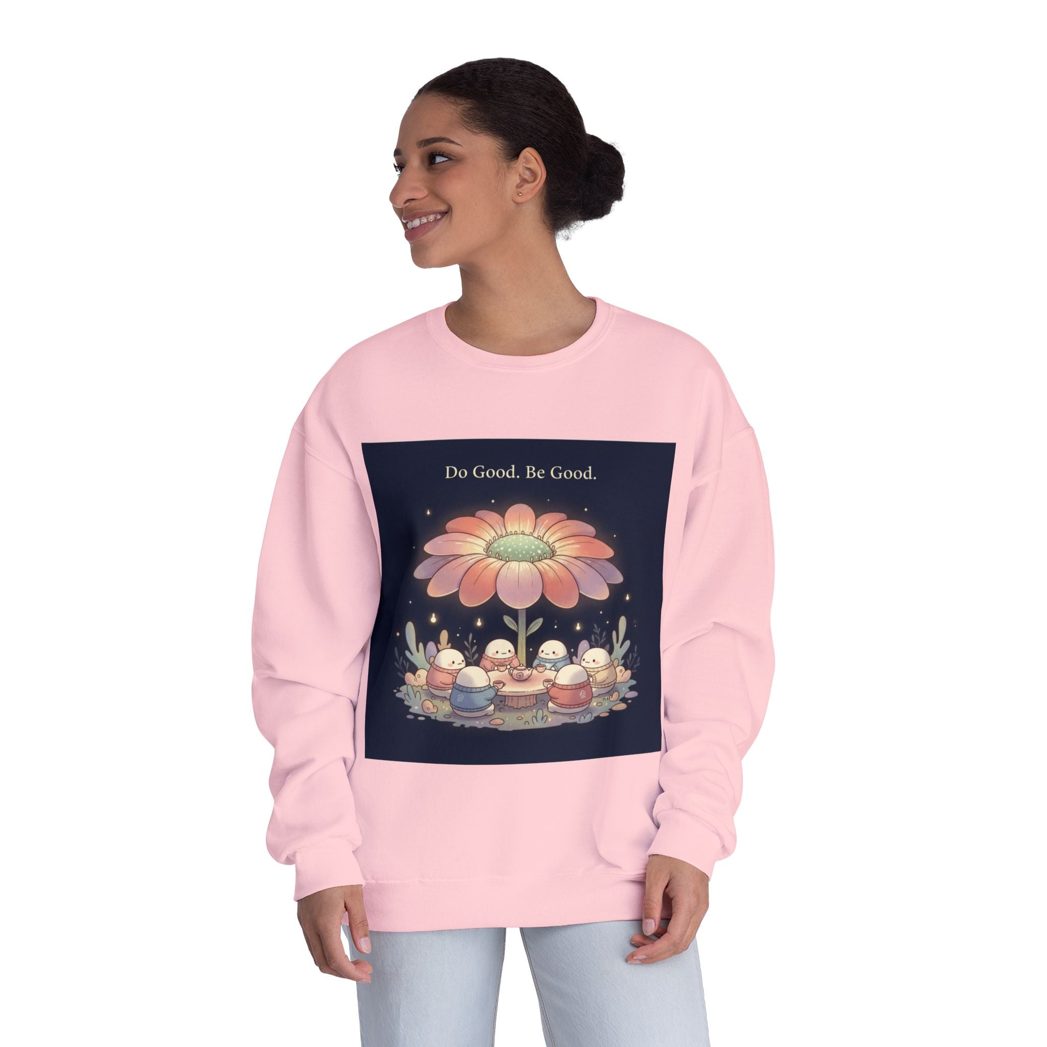 Tiny Chibi Creatures Crewneck Sweatshirt – Do Good Be Good