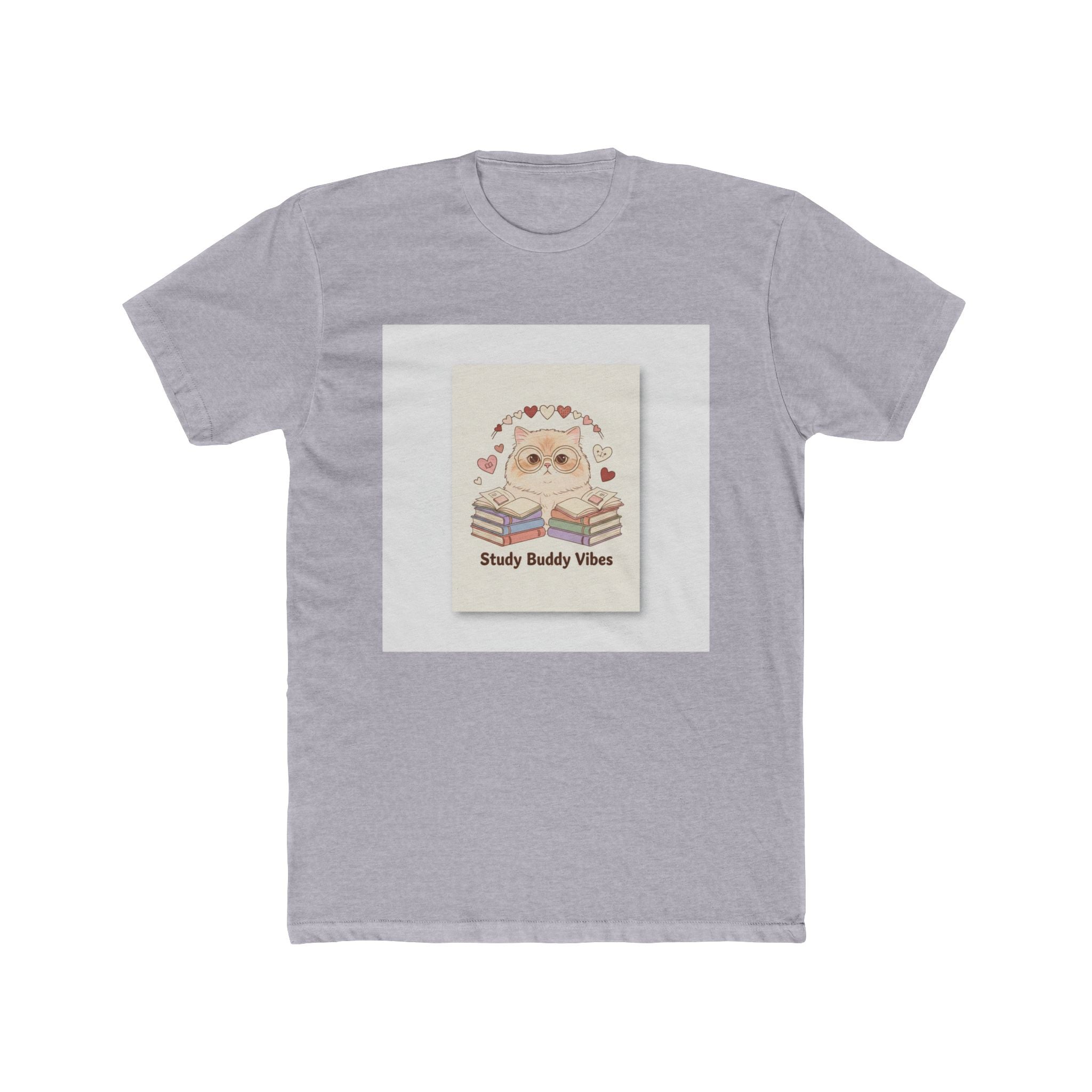 Study Buddy Vibes Cat Unisex Tee
