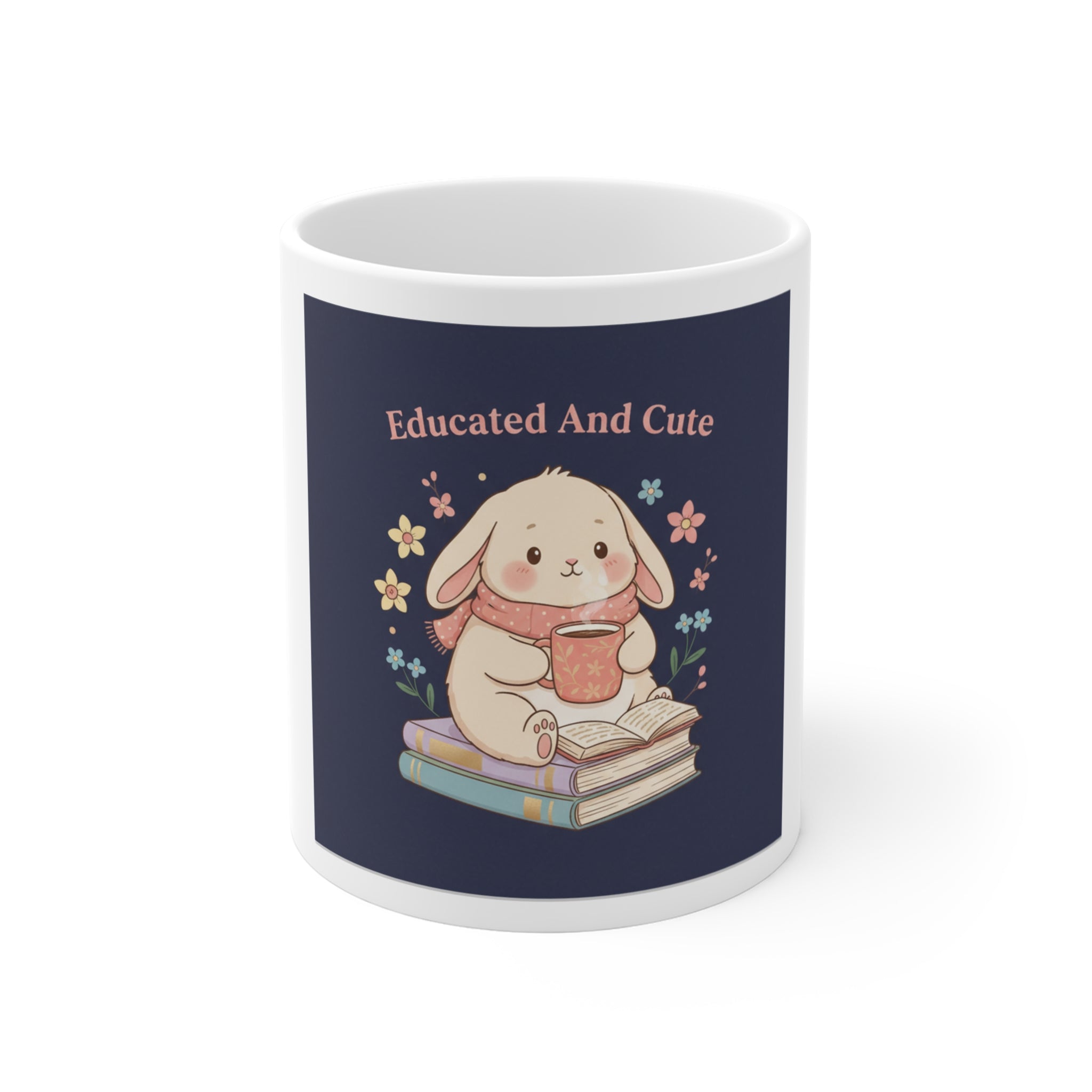 Bunny Mug 11oz – Educated and Cute