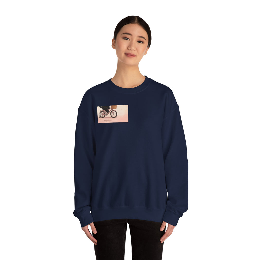 "Life Behind Bars" Black Cat Crewneck | College Girl Gift | Fashion | KayKay Classics