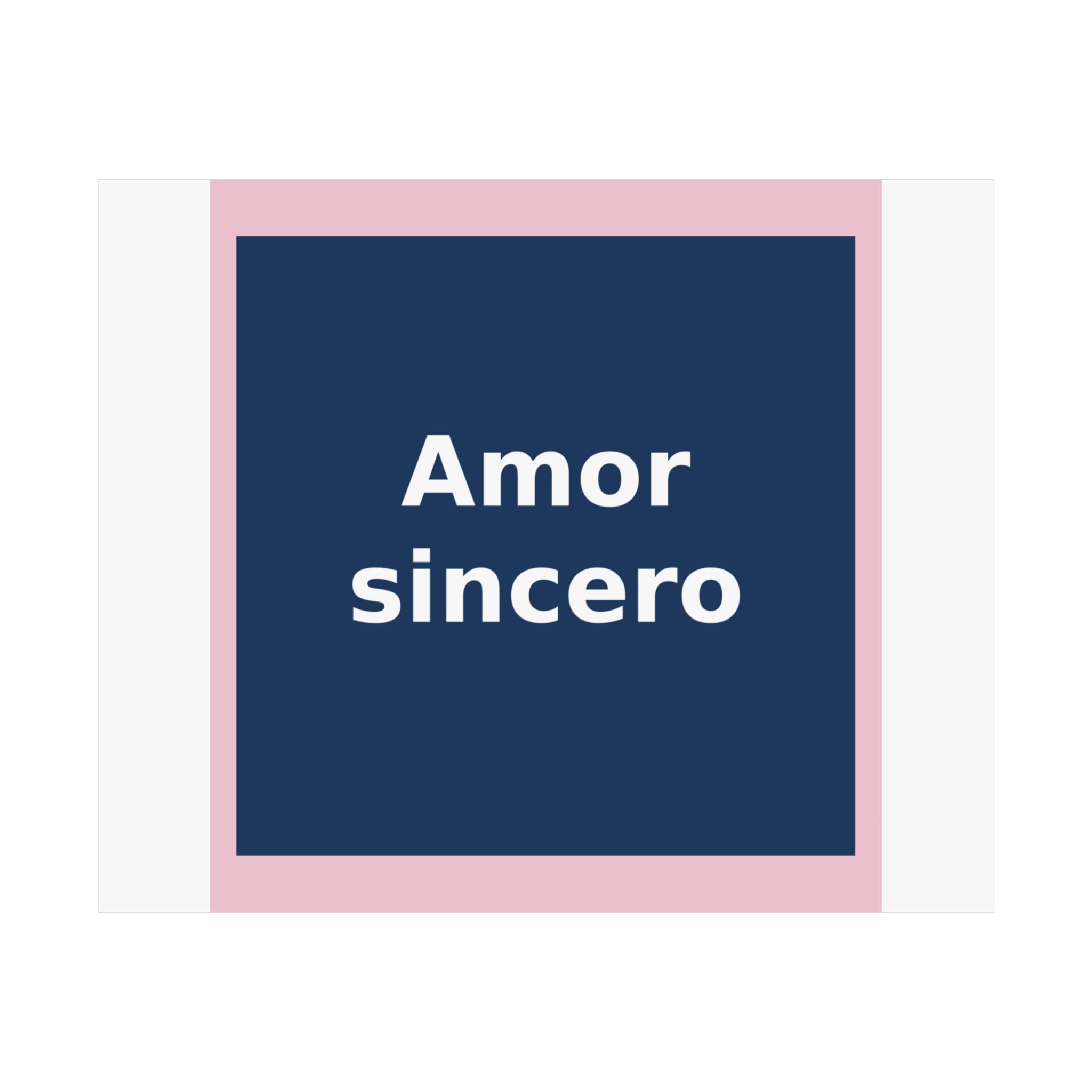 "Amor sincero" Black Cat Poster | College Girl Gift | Fashion | KayKay Classics