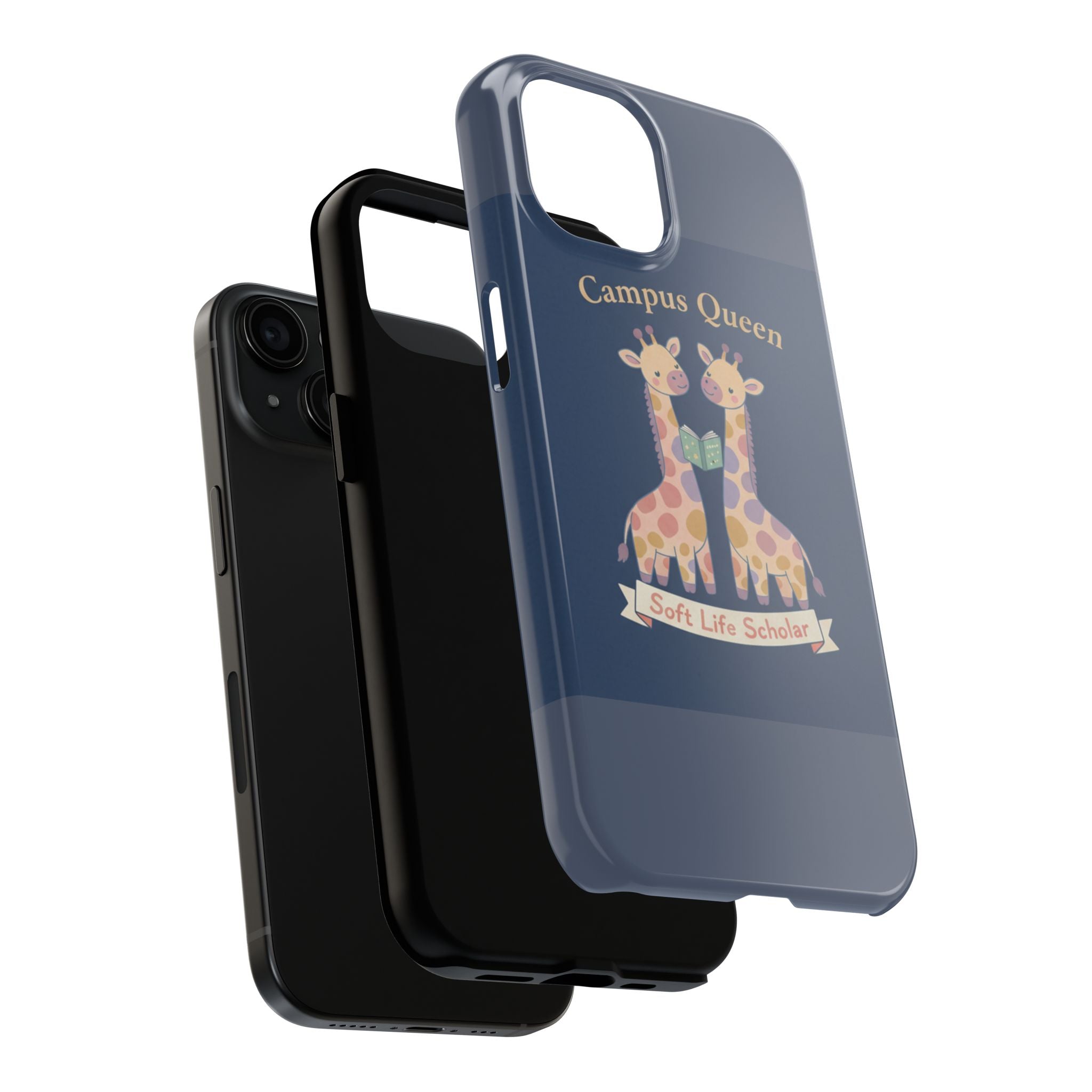 Giraffes Tough Phone Case – Campus Queen Soft Life Scholar