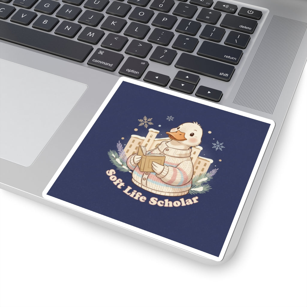 Duck Kiss-Cut Sticker – Soft Life Scholar