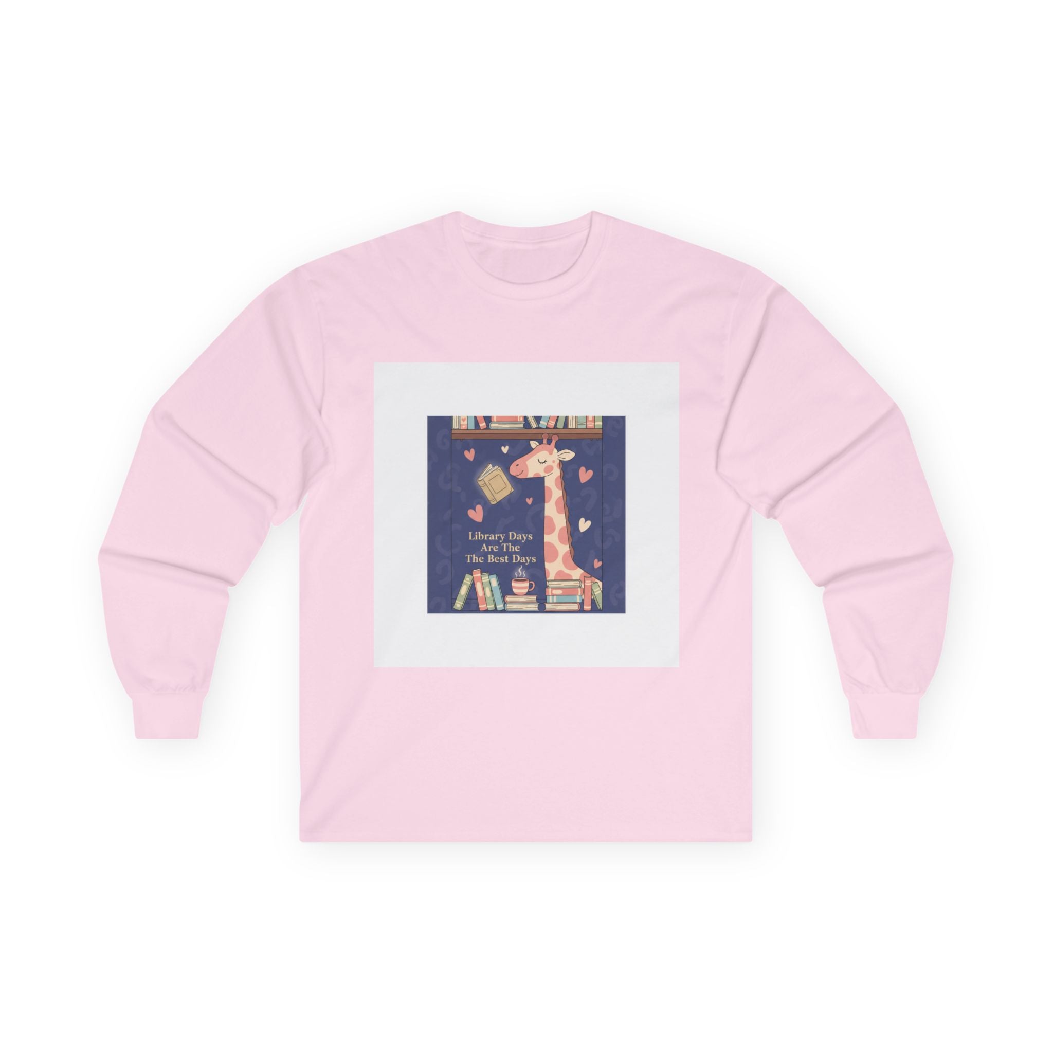 Bunny Long Sleeve Tee – Library Days Are the Best Days