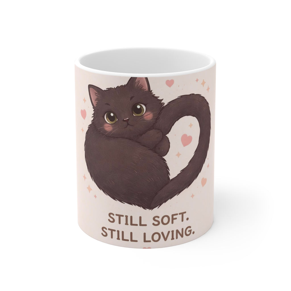 STILL SOFT. STILL LOVING Cat Mug 11oz