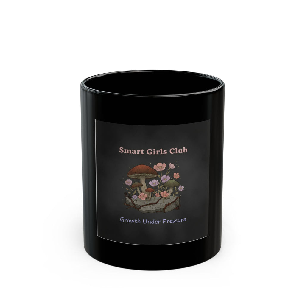 Bunny Black Mug 11oz – Smart Girls Club