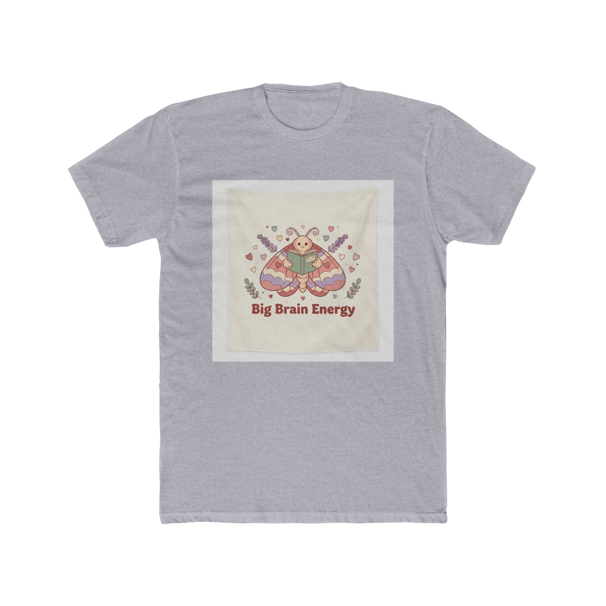 Big Brain Energy Moth Unisex Tee