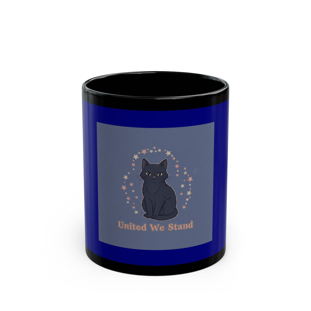 Black Cat Black Mug 11oz – United We Stand