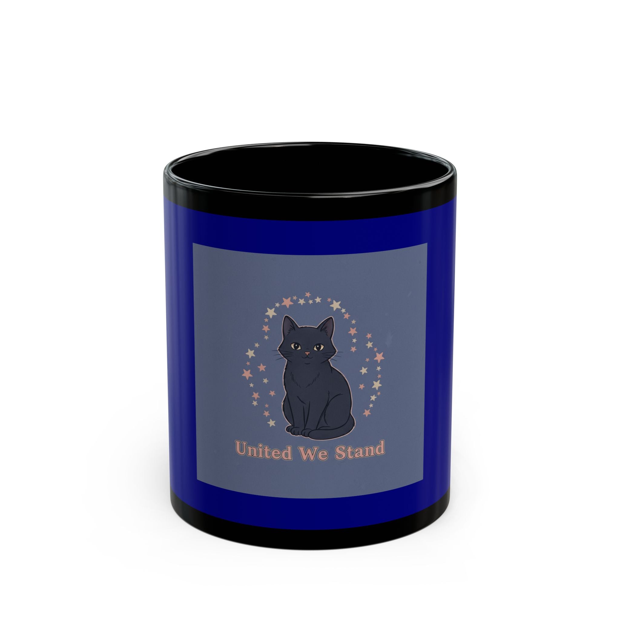 Black Cat Black Mug 11oz – United We Stand