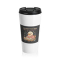 Duck In A Cardigan Travel Mug – Soft Doesnt Mean Weak Bloom at Your Own