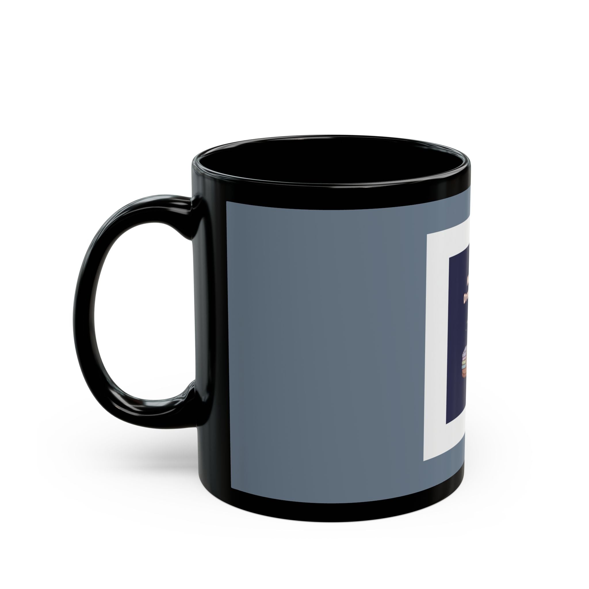 Cat Black Mug 11oz – Making My Dreams Happen