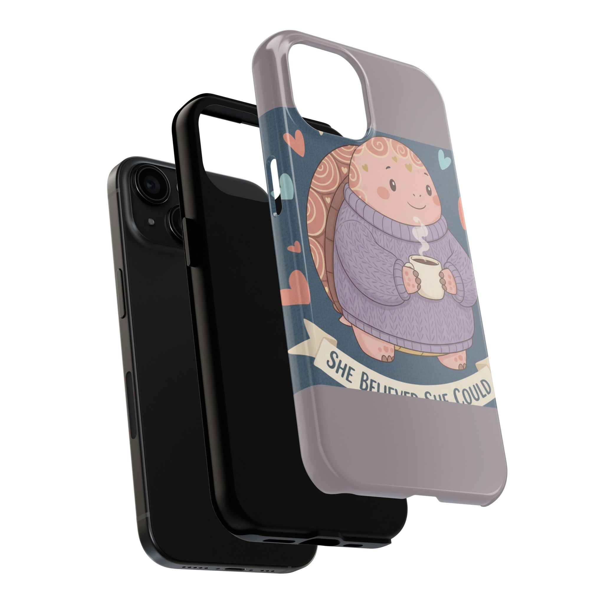 Turtle Tough Phone Case – She Believed She Could