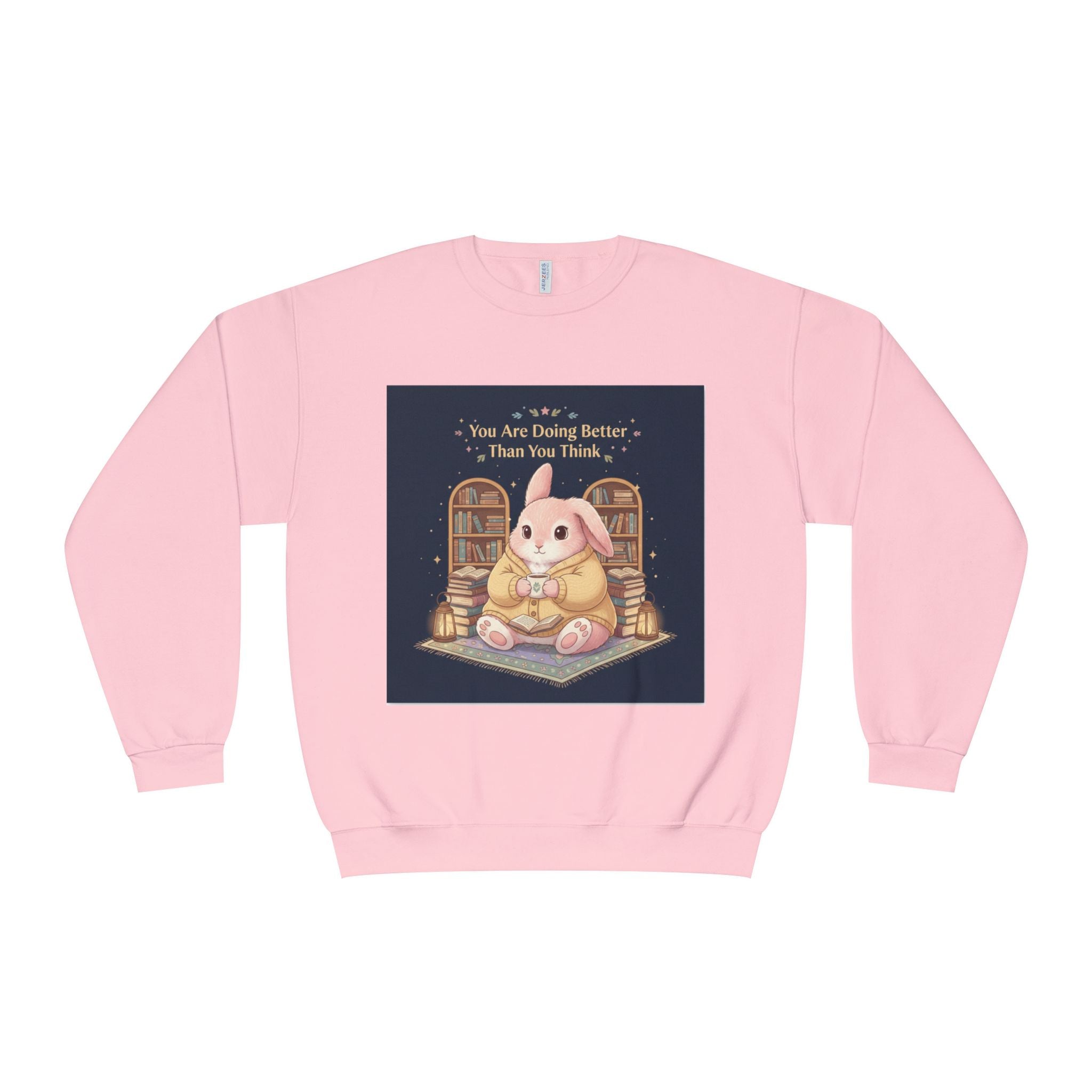 Bunny Crewneck Sweatshirt – You Are Doing Better Than You Think