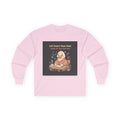 Duck In A Cardigan Long Sleeve Tee – Soft Doesnt Mean Weak Bloom at Your Own
