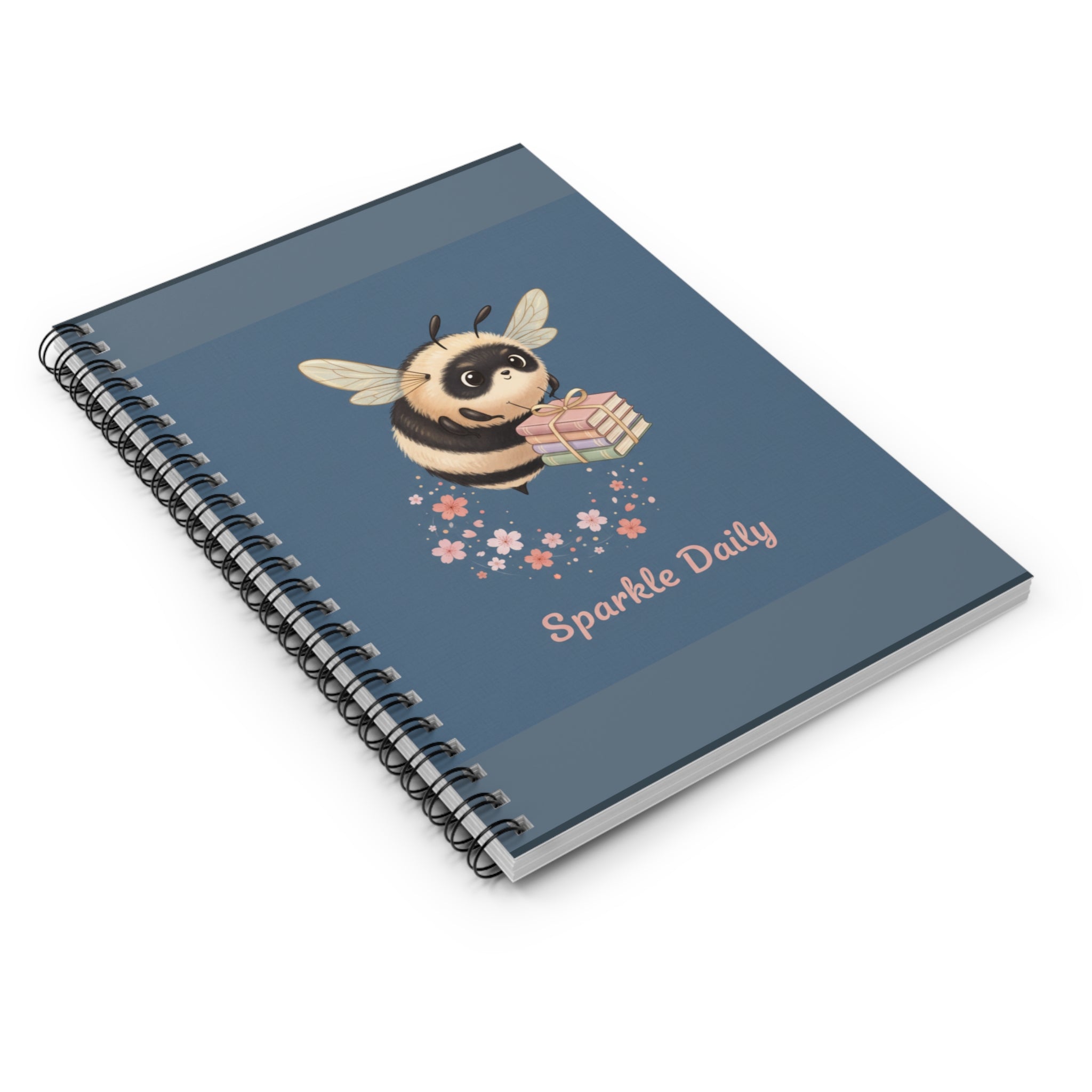 Bee Spiral Notebook – Sparkle Daily