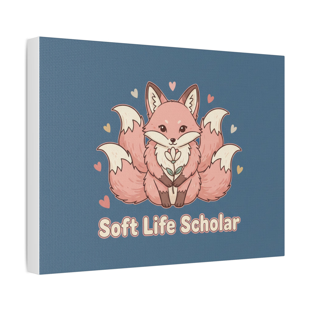 Kitsune Canvas Print – Soft Life Scholar