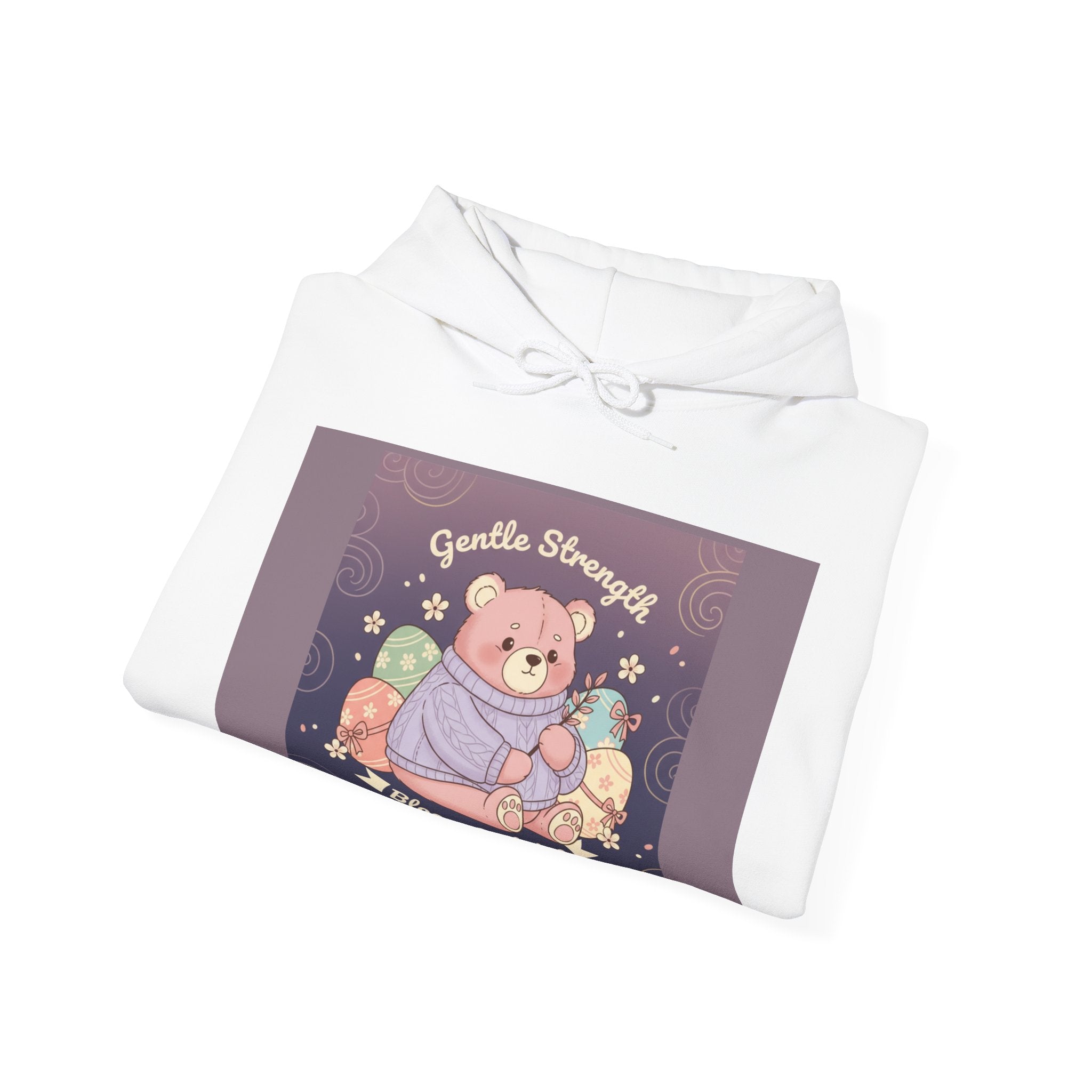 Bear Hoodie – Gentle Strength Bloom Thrive