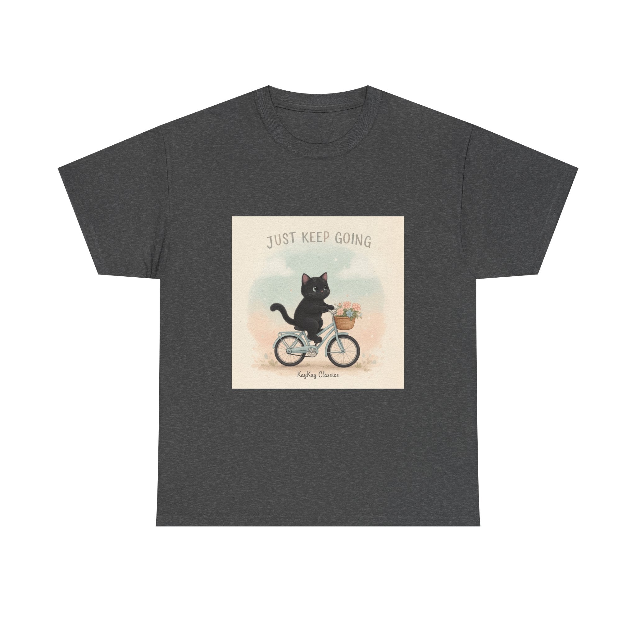 "Design" Black Cat Kids Tee | College Girl Gift | Fashion | KayKay Classics