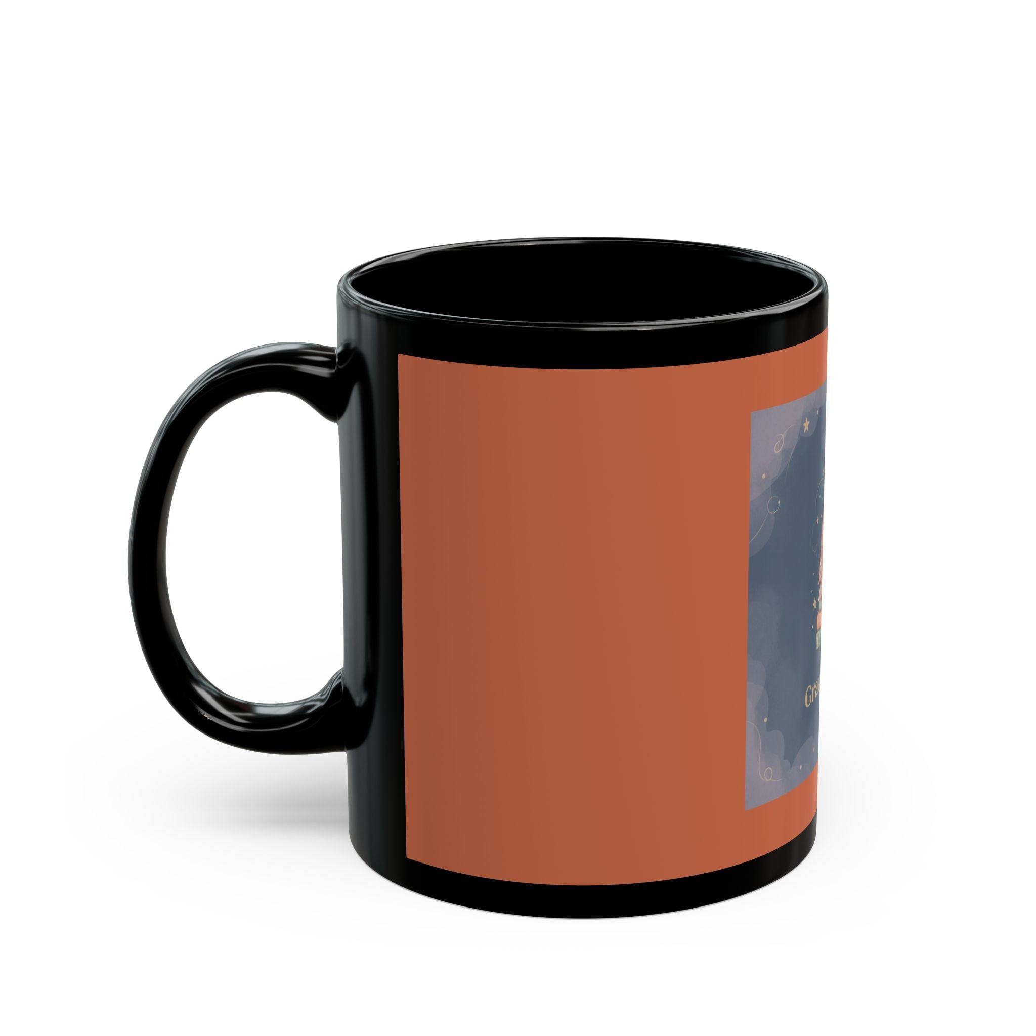 Owl Black Mug 11oz – Grace and Grit