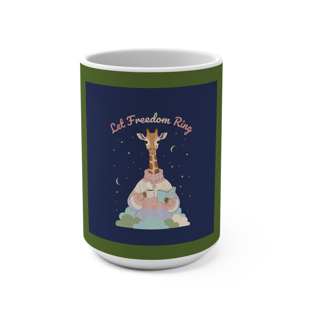 Giraffe Mug 15oz – Let Freedom Ring