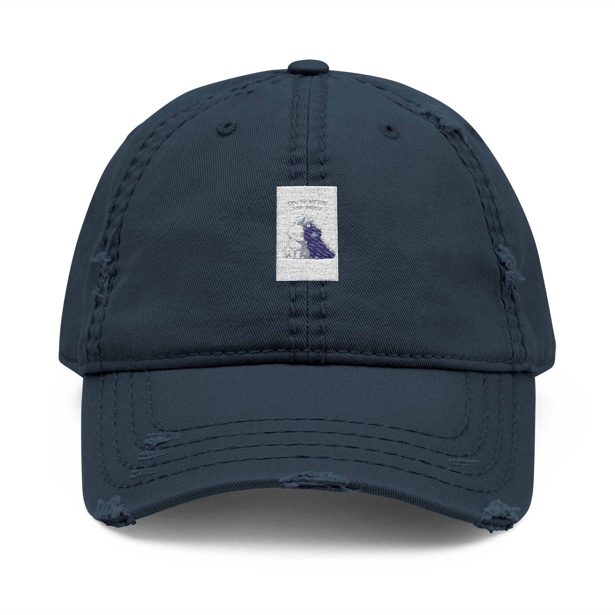 "YOU'RE NEVER TOO MUCH" Black Cat Dad Hat | College Girl Gift | Fashion | KayKay Classics