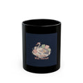 Bunny Black Mug 11oz – Be Gentle With Yourself