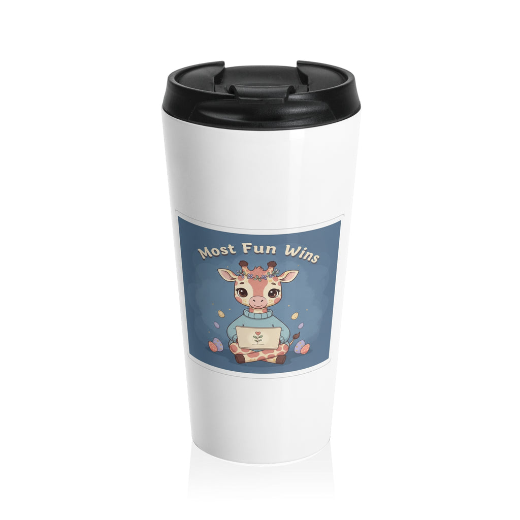 Giraffe Travel Mug – Most Fun Wins