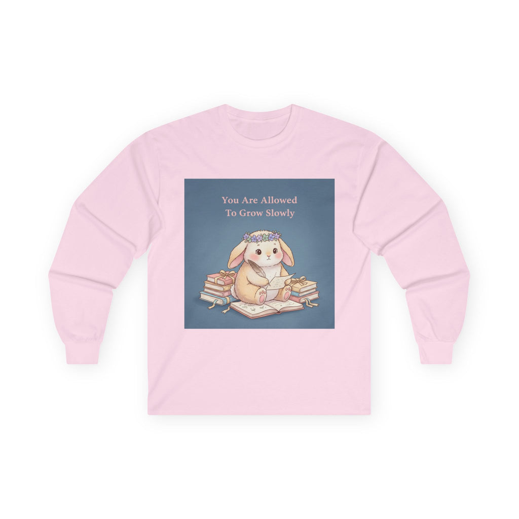 Bunny Long Sleeve Tee – You Are Allowed to Grow Slowly