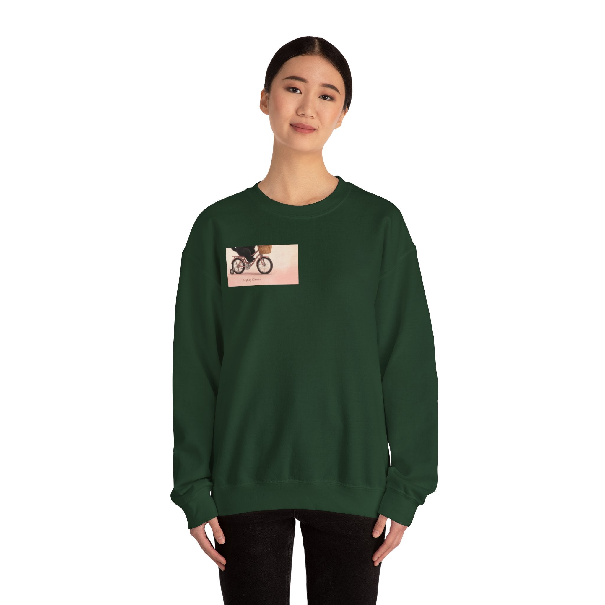 "Life Behind Bars" Black Cat Crewneck | College Girl Gift | Fashion | KayKay Classics